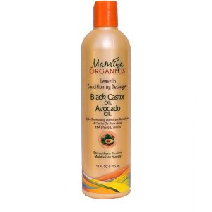 Mamiya Organics Leave-in Conditioning Detangler with Black Castor Oil & Avocado oil